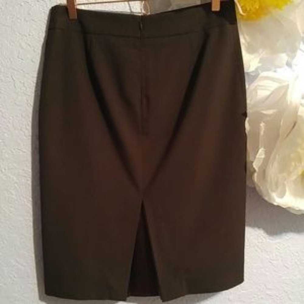 Zara Basic Pencil Hidden Back Zip - image 5